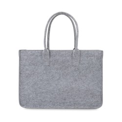Out of The Woods® Felt Shopper Tote - Light Grey