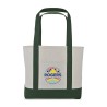 Large Canvas Tote - Green