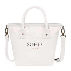 Mini Market Street Crossbody Tote - Natural