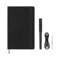Moleskine® Smart Writing Set - Ruled Large - Black