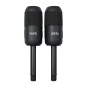 ILive™ Indoor and Outdoor Bluetooth Solar Speakers - Black