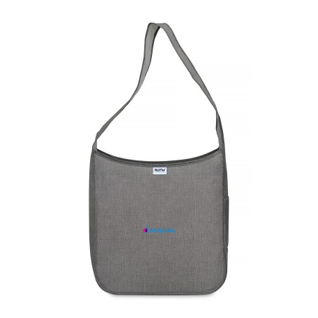 RuMe® Recycled Crossbody Tote - Heather Grey