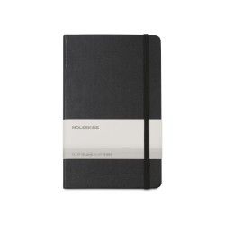 Moleskine® Hard Cover Large Double Layout Notebook - Black