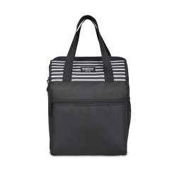 Igloo® Leftover Essentials Backpack Cooler - Black & White Stripes