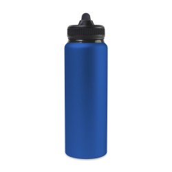 Jett Aluminum Straw Lid Hydration Bottle - 32 Oz. - Sport Blue