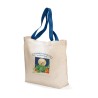 Colored Handle Tote - Royal Blue