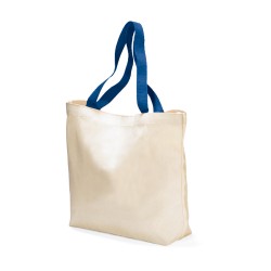 Colored Handle Tote - Royal Blue