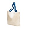 Colored Handle Tote - Royal Blue