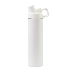 MiiR® Vacuum Insulated Wide Mouth Hatchback Chug Lid Bottle - 20 Oz. - White Powder