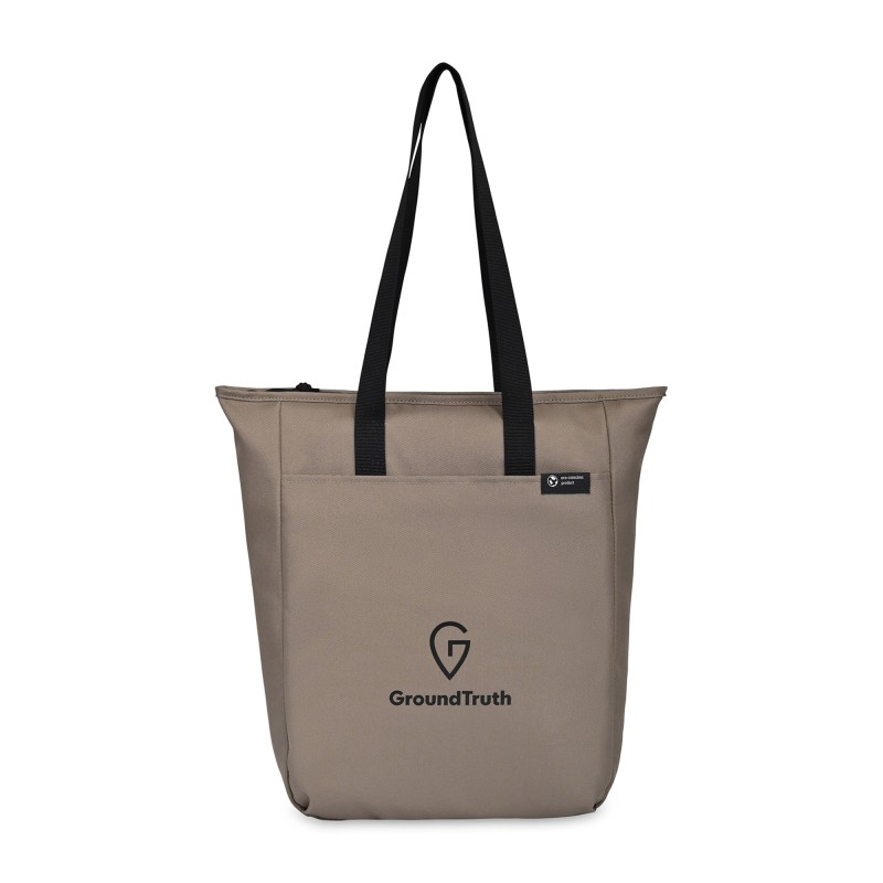 Renew rPET Zippered Tote - Brindle