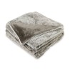 Luxe Faux Fur Throw Blanket - Brown