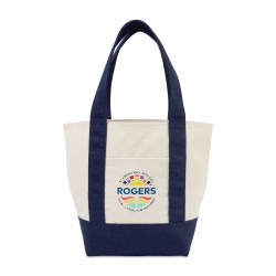Mini Canvas Tote - True Navy