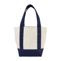Mini Canvas Tote - True Navy