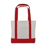 Large Canvas Tote - Red