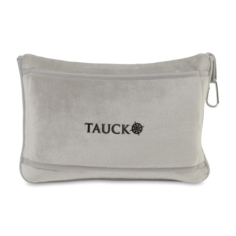 It's Go Time Travel Pillow & Throw Set - Light Gray