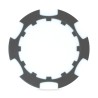 Ahead 2-Sided Poker Chip - Grey-White