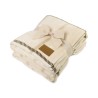 Elegant Lodge Throw Blanket - Calm Lodge Cream