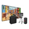 ILive™ Cinema Pop-Up Movie Theater Kit - Black