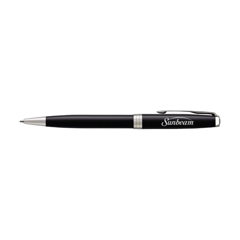 Parker Sonnet Ballpoint - Black - Silver Trim