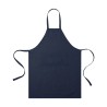 AWARE™ Recycled Cotton Bib Front Apron With Pocket - Indigo Denim