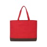 Ivy AWARE™ Recycled Cotton Carry-All Tote - Crimson