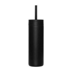 MiiR® Sipper Straw Bottle - 16 Oz. - Black Powder