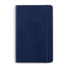 Moleskine® Hard Cover Ruled Medium Notebook - Navy Blue