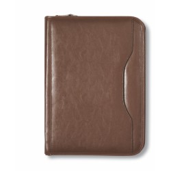 Deluxe Executive Vintage Leather Padfolio - Brown