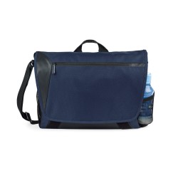Sawyer Laptop Messenger Bag - Navy Blue