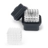 W&P Peak Crystal Gem Ice Mold - Charcoal