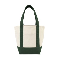 Mini Canvas Tote - Green