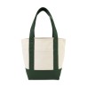 Mini Canvas Tote - Green