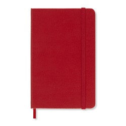 Moleskine® Hard Cover Ruled Pocket Notebook - Scarlet Red