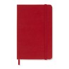 Moleskine® Hard Cover Ruled Pocket Notebook - Scarlet Red