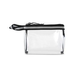 Sigma Clear Zippered Pouch - Clear