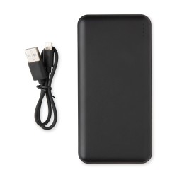 High Density 10.000 mAh Pocket Powerbank - Black