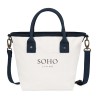 Mini Market Street Crossbody Tote - Navy