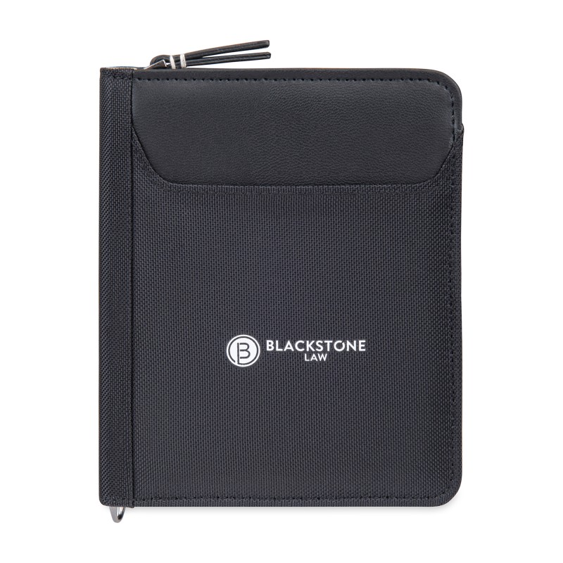 Travis & Wells® Lennox Passport Wallet - Black