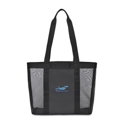Mesh Tote Bag - Black