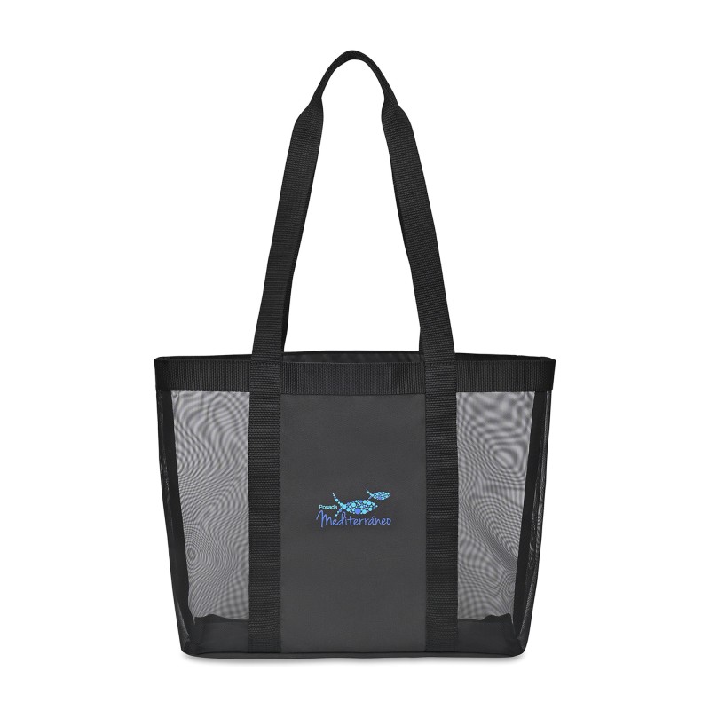 Mesh Tote Bag - Black