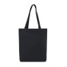AWARE™ Recycled Cotton Gusset Bottom Tote - Black