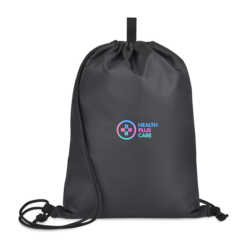 Repeat Lite Recycled Poly Cinchpack - Black