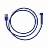 Side Kick Charging Cable - Royal Blue