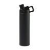 MiiR® Vacuum Insulated Wide Mouth Hatchback Chug Lid Bottle - 20 Oz. - Black Powder