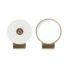 Ahead Switchfix Hat Clip - White-Antique Brass