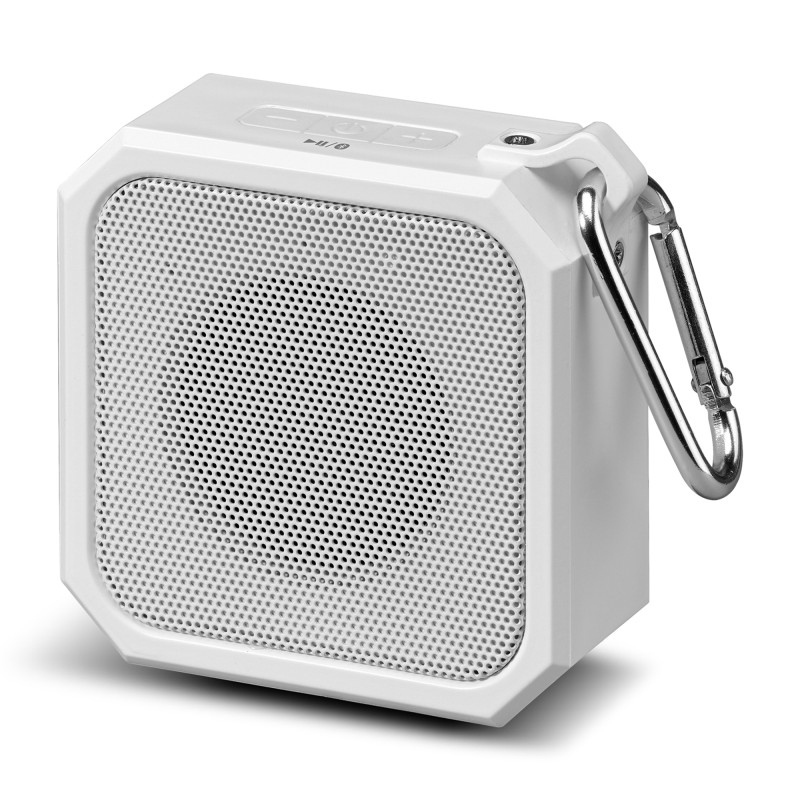 ILive™ Water Resistant Magnetic Speaker - White
