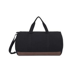 Ivy AWARE™ Recycled Cotton Barrel Duffel - Black