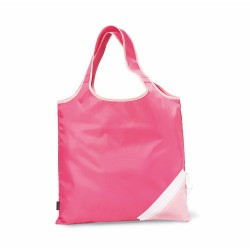 Latitudes Foldaway Shopper - Peony Pink-Deep Pink