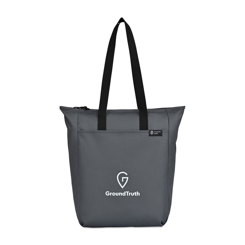 Renew rPET Zippered Tote - Durango Grey