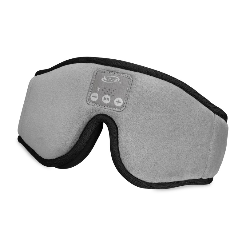 ILive™ Lights Out Wireless Sleep Mask Headphones - Grey